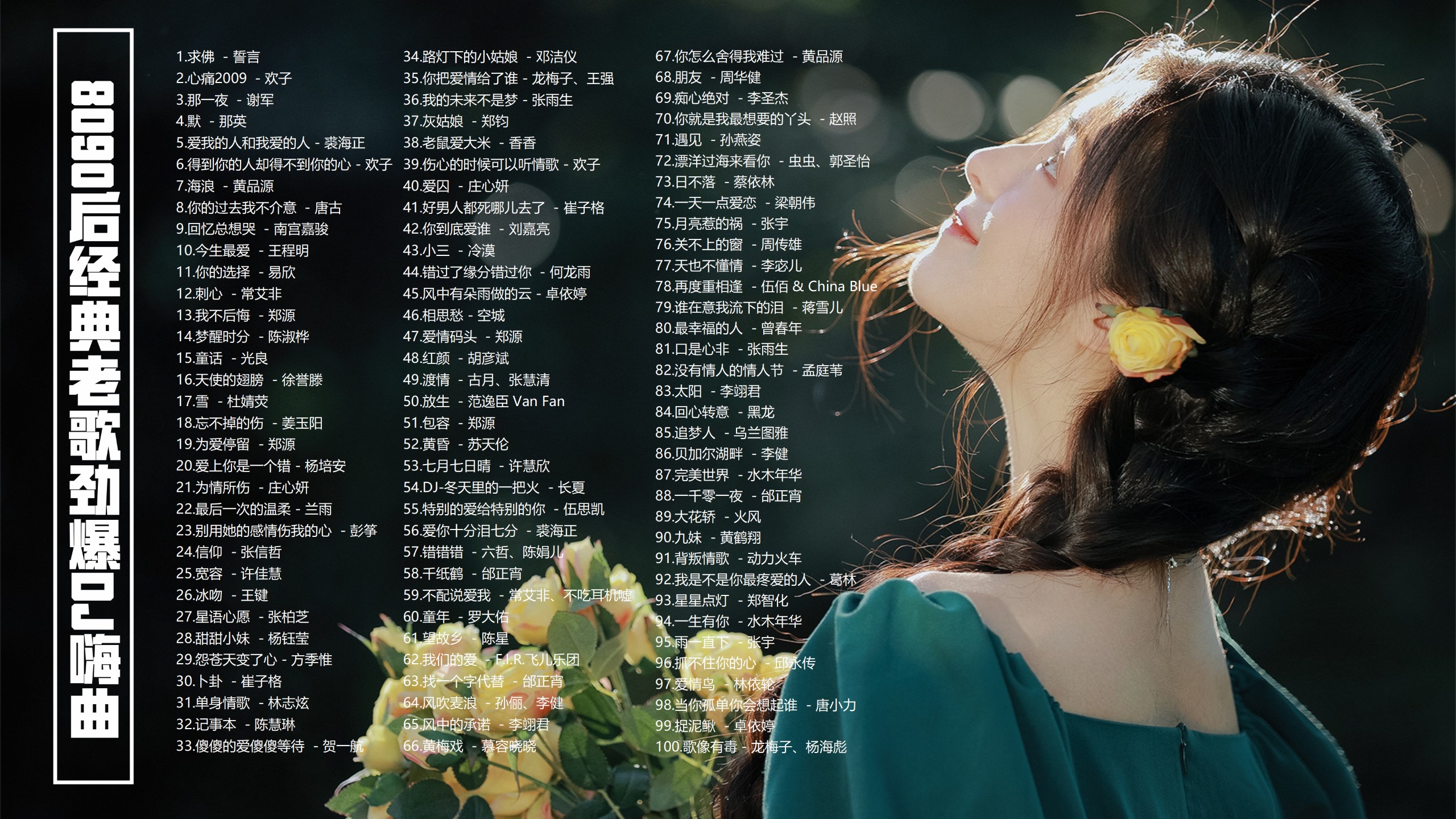 106首带歌词 8090后经典DJ嗨曲【中文车载劲爆串烧】经典怀旧车载音乐  [MP3/0.85G]