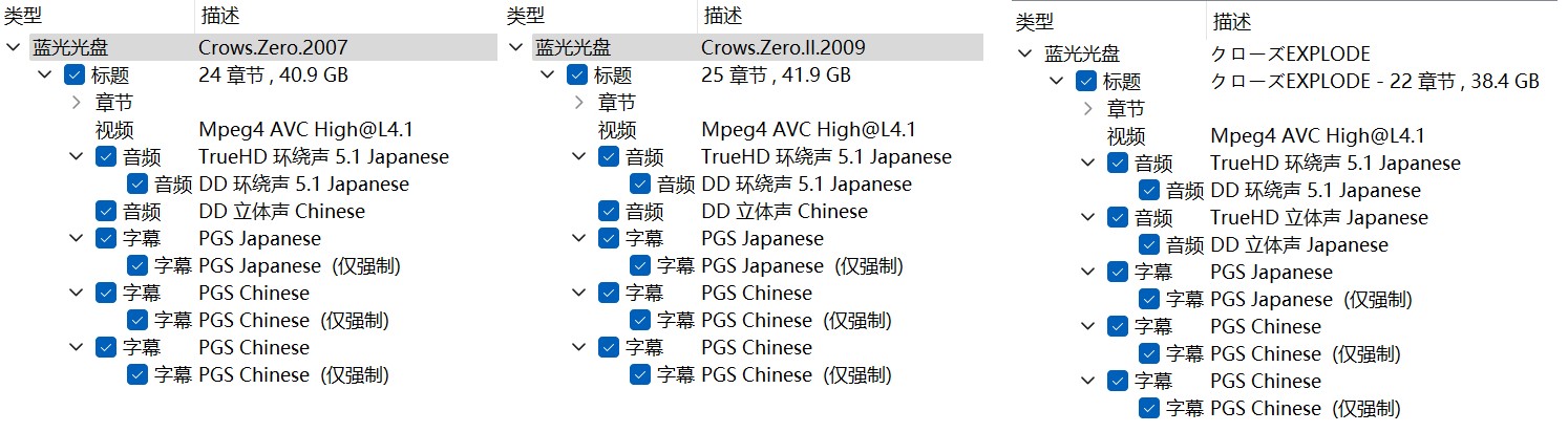 热血高校 1-3合集【蓝光原盘REMUX】【杜比环绕声国日双音轨】 内封简繁字幕   [110.5G]