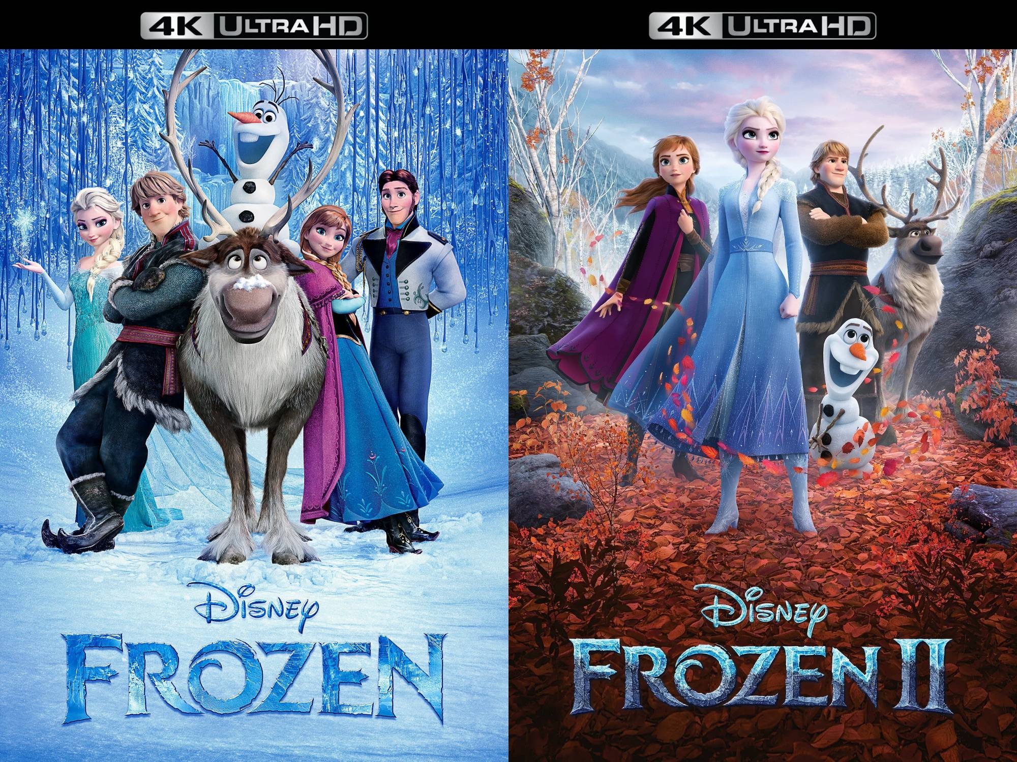 冰雪奇缘 1-2合集【4K蓝光原盘REMUX】HDR10【杜比全景声&次世代公映国语+台粤双语】内封简繁英双语特效字幕  [102.4G]