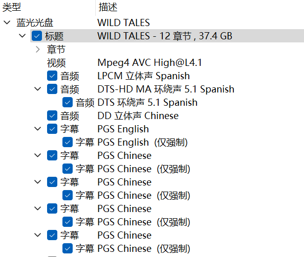 荒蛮故事（2014）【蓝光原盘REMUX】 【次世代环绕声国西双语】内封简繁英双语字幕 [36.8G]