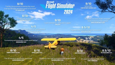 【PC】微软飞行模拟器 2024 v1.1.10.0 可联机| Microsoft Flight Simulator 2024【8.9GB】