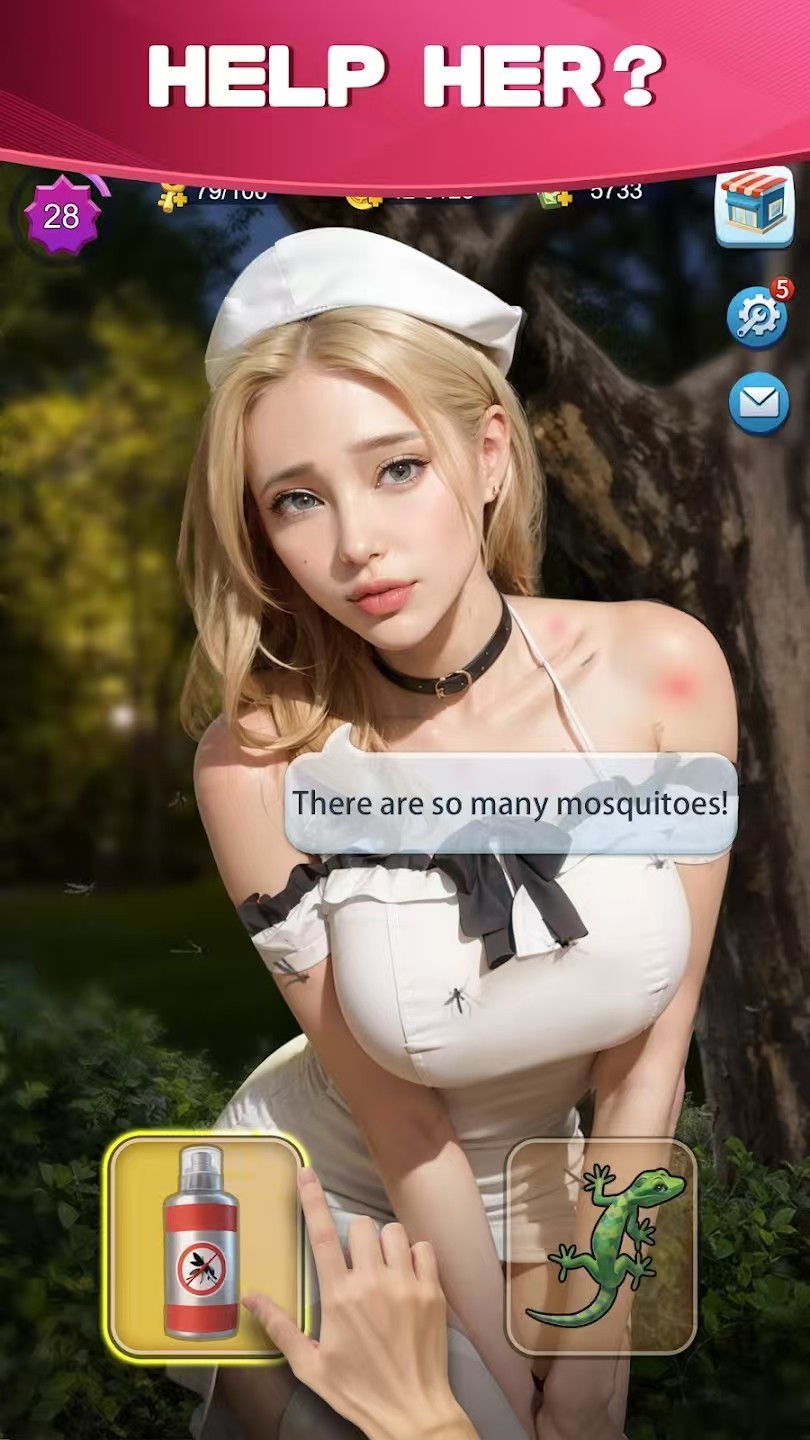 【手机安卓】《觊觎女孩》v0.0.67版本/手机端安卓/使用金币不减修改版【400M】