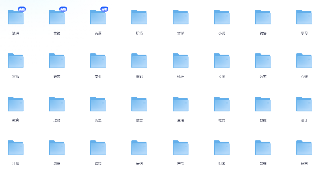 最全行业分类电子书合集(共1620本)学习【6GB(共1615个项目)】