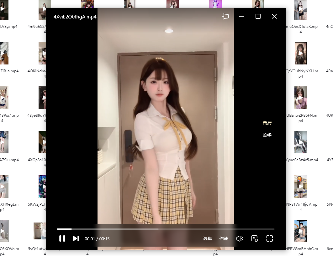 【独家】 ?500部精选短视频美女舞蹈合集? 美女动态舞蹈壁纸B站/抖音/快手知名博主视频 6.9GB
