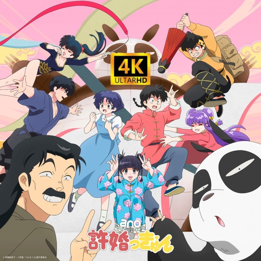 【日语内嵌中字无错版】乱马1/2  新12集+旧版161集 +OVA +剧场版【1989-2024】【4K】 【弹幕】 【总386G】