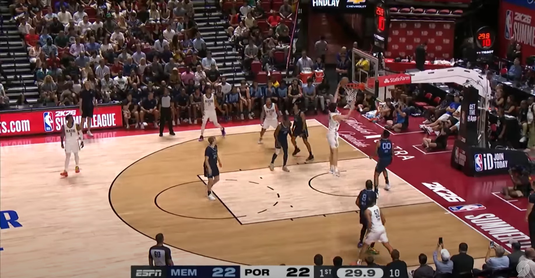 NBA夏季联赛 开拓者vs勇士 开拓者vs灰熊 全场录像 杨瀚森 1080P      [6.6G]
