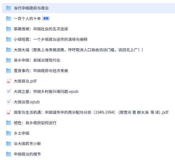 【合集】在这里,读懂中国【政治经济学书籍16本】【614.7MB】