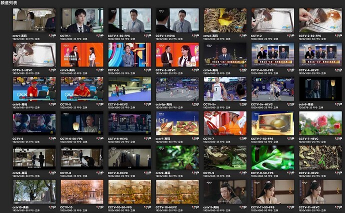 付费购买的5000多个m3u播放源 秒开央卫+咪咕、腾讯体育【57MB】