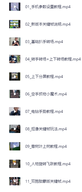 剪映113节视频教程｜特效 运镜 转场全掌握（短视频制作+剪辑技巧） [20.1GB]