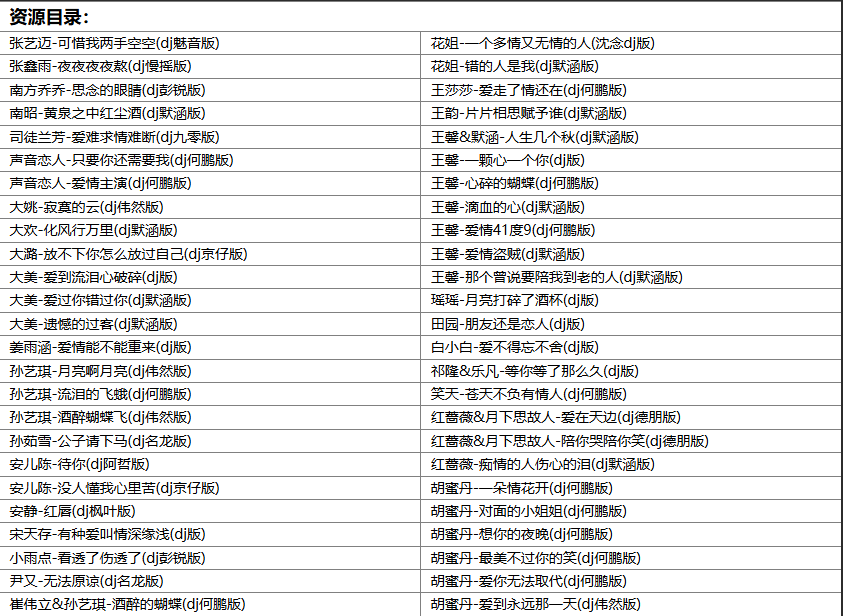 【歌单推荐】盘点2024年165首全网最火的网红超烯劲爆车载中文DJ舞曲，提神醒脑释放疲惫 [WAV+MP3+6.45GB]