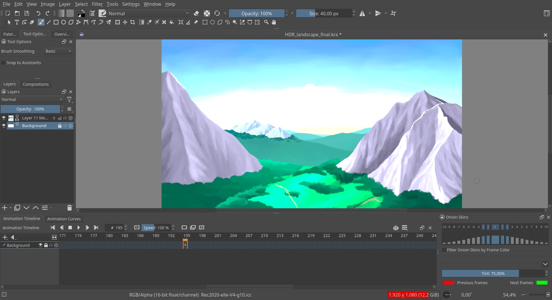 Krita(开源绘画工具) v5.2.11 绿色版 WIN 202M