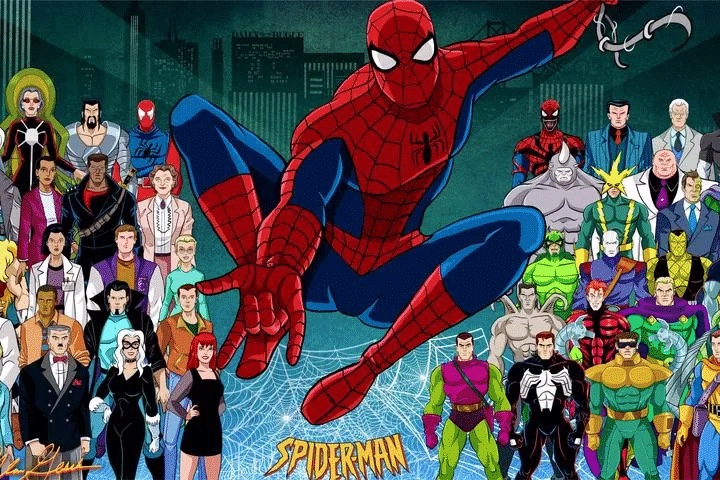 「古早稀缺粤配」《蜘蛛侠 Spider-Man》 1994 TV65集全共22.3G 国粤英三语AI1080P