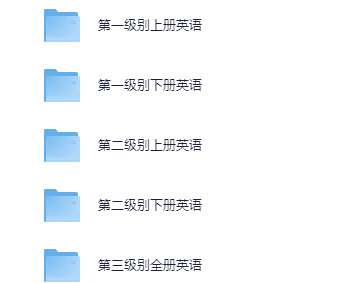 超级好的动画学语法视频【1-9年级英语语法动画视频】【4.4GB】
