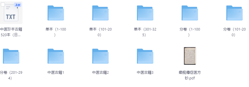 中医珍贵古籍善本全集2000本｜PDF高清下载（伤寒论 黄帝内经+传统文化研究）【94.4GB】