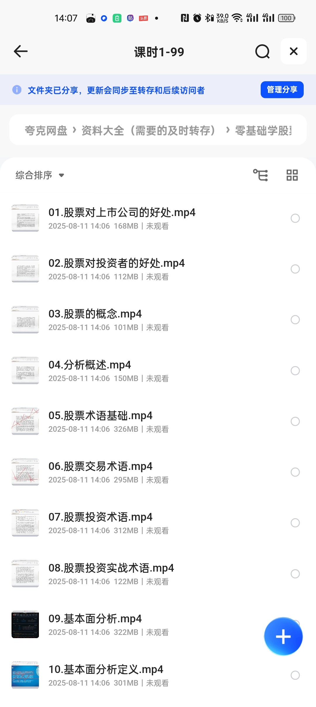 零基础学股票-从入门到高级37.6g