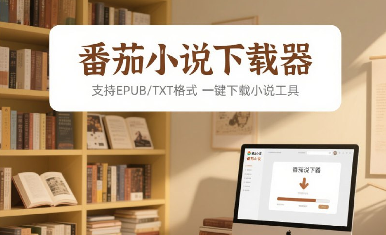 番茄小说下载器tomatonoveldownloader-win64-v1.6.5 支持EPUB/TXT格式 一键下载小说工具【72.3MB】