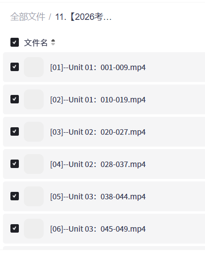 【2026考研英语】王江涛恋练有词【12.3GB+】