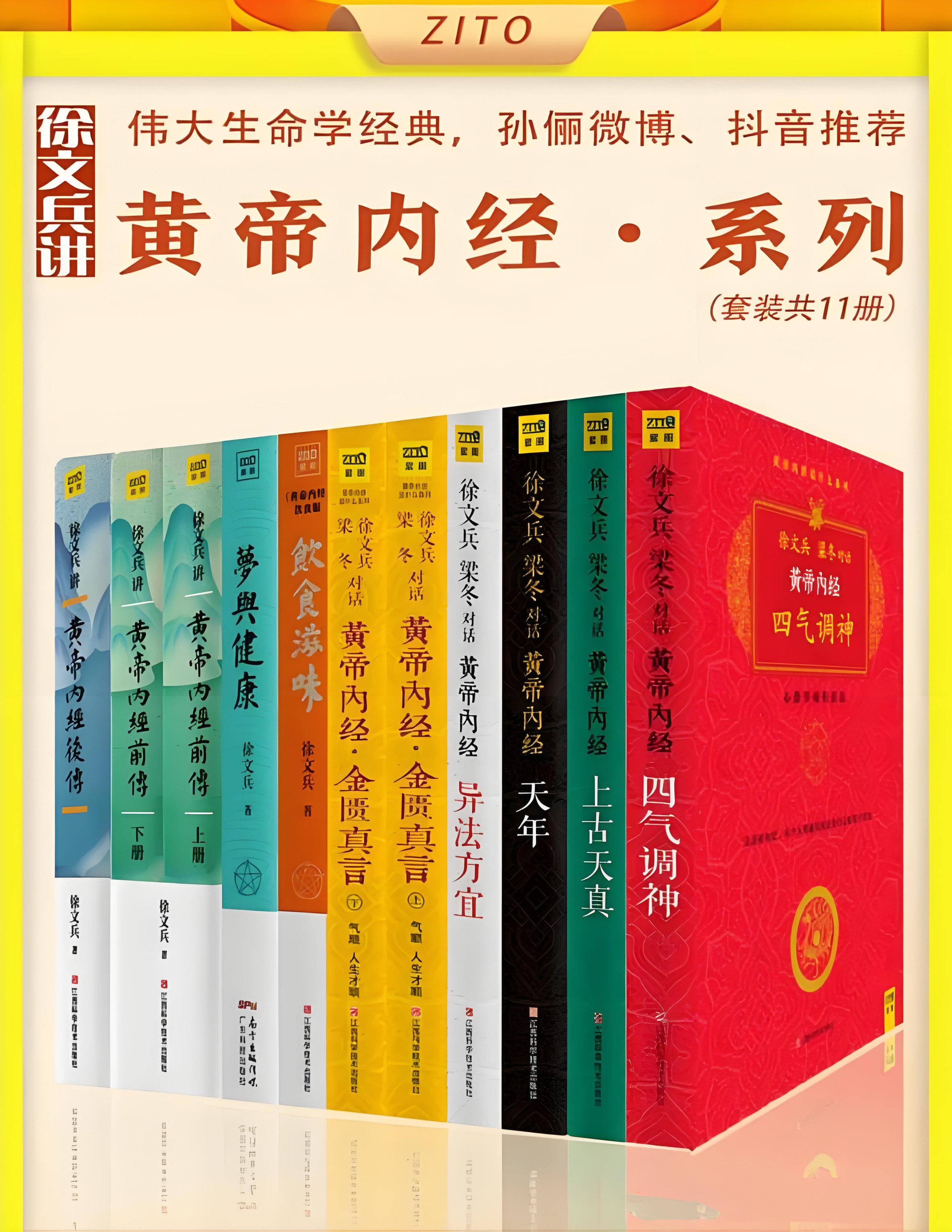 《徐文兵讲黄帝内经系列》 [套装11册] PDF/azw3/mobi/epub格式 144MB