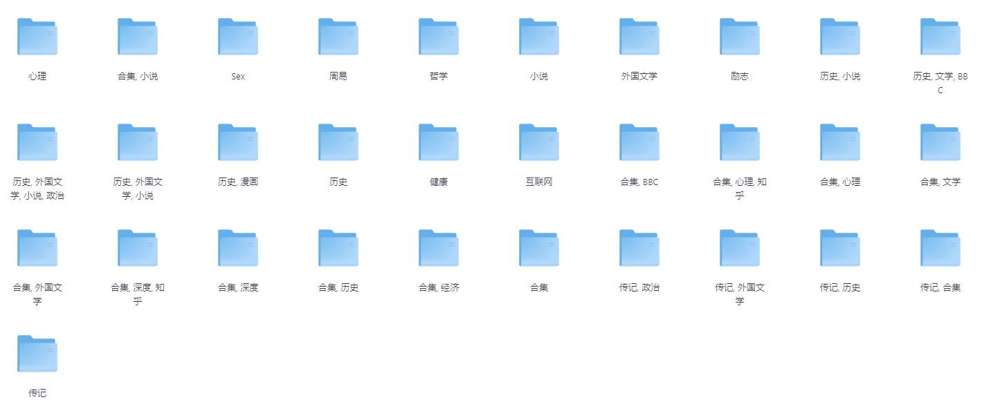 全网稀有电子书大全套 [PDF] [1.4G]