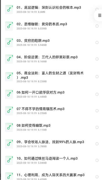 普通人翻身逆袭指南50讲秘方建立认知和赚钱的完整体系资料【MP4格式 399.4MB】