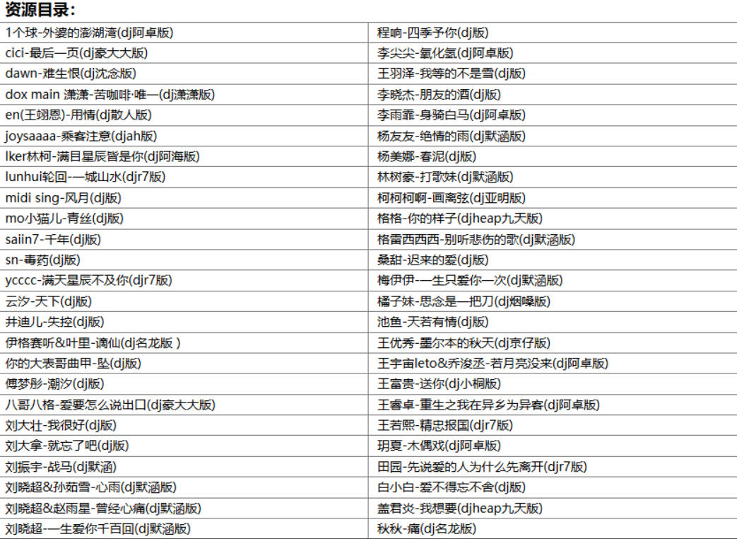 【歌单推荐】2025年上半年抖音车载DJ无损歌曲合集动感劲爆旋律一路狂嗨【WAV+MP3+2TB】