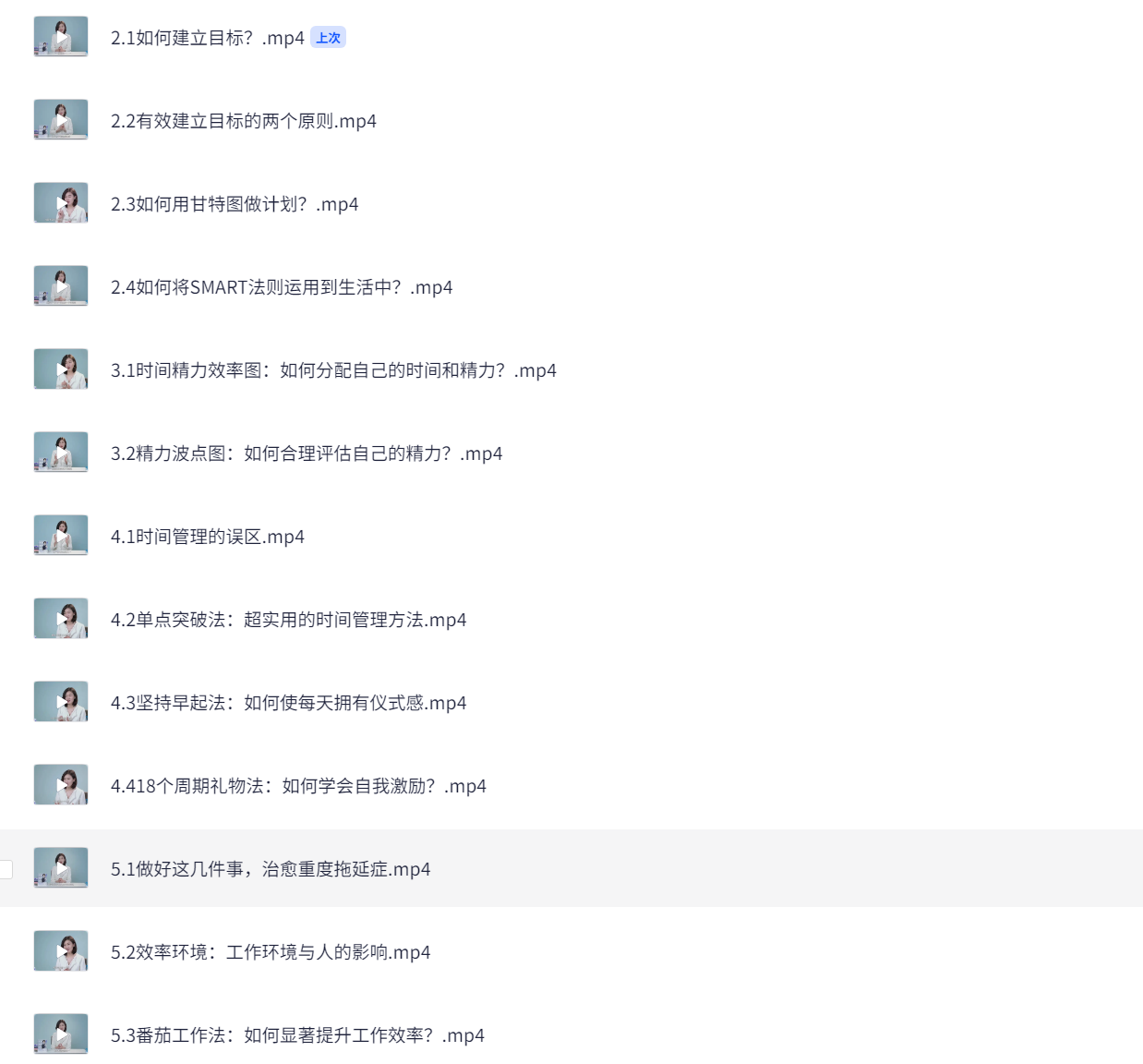 万门大学《超效率指南:如何掌控你的时间和未来》2G