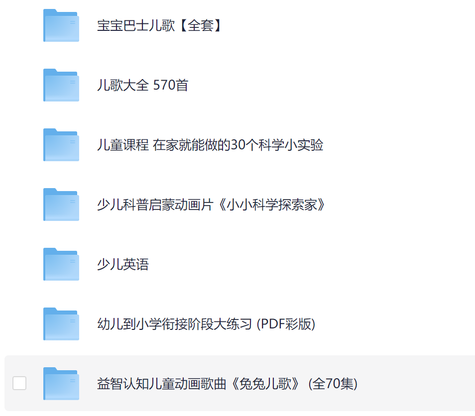 宝宝益智早教必备 [24.2GB]