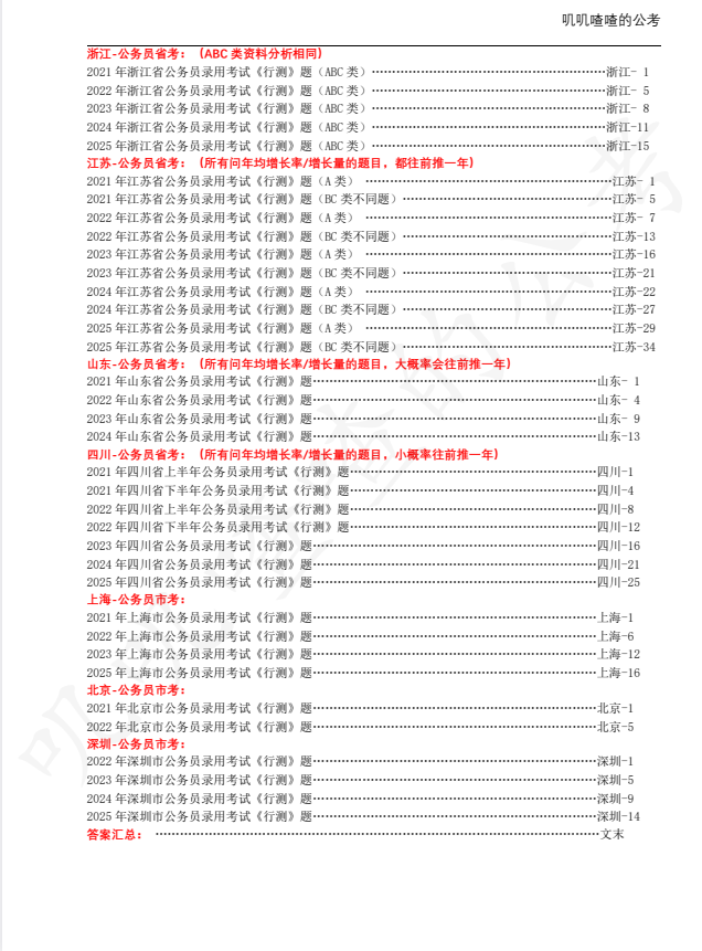 【资料估算拔高进阶9讲+1000道五年真题无硬算】 [PDF+MP4]5.1G