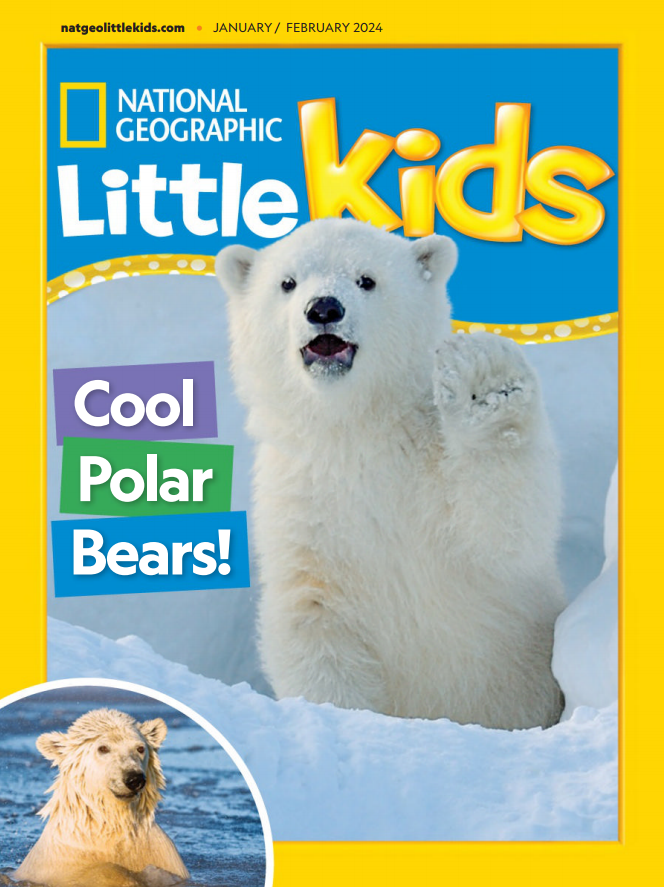 【外刊】《National Geographic Little Kids USA（美国国家地理幼儿版）》（2024全年合集共6册）【PDF】  [82.2MB]