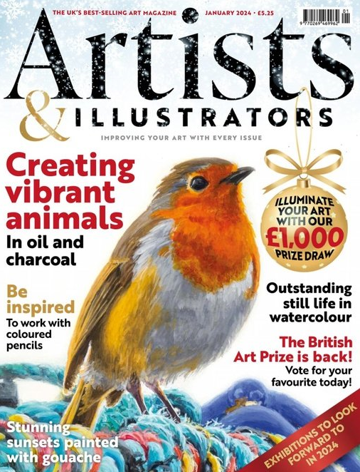 【外刊】《Artists & Illustrators（艺术家与插画师）》（2024全年合集，共13册）【PDF】 [627.8MB]