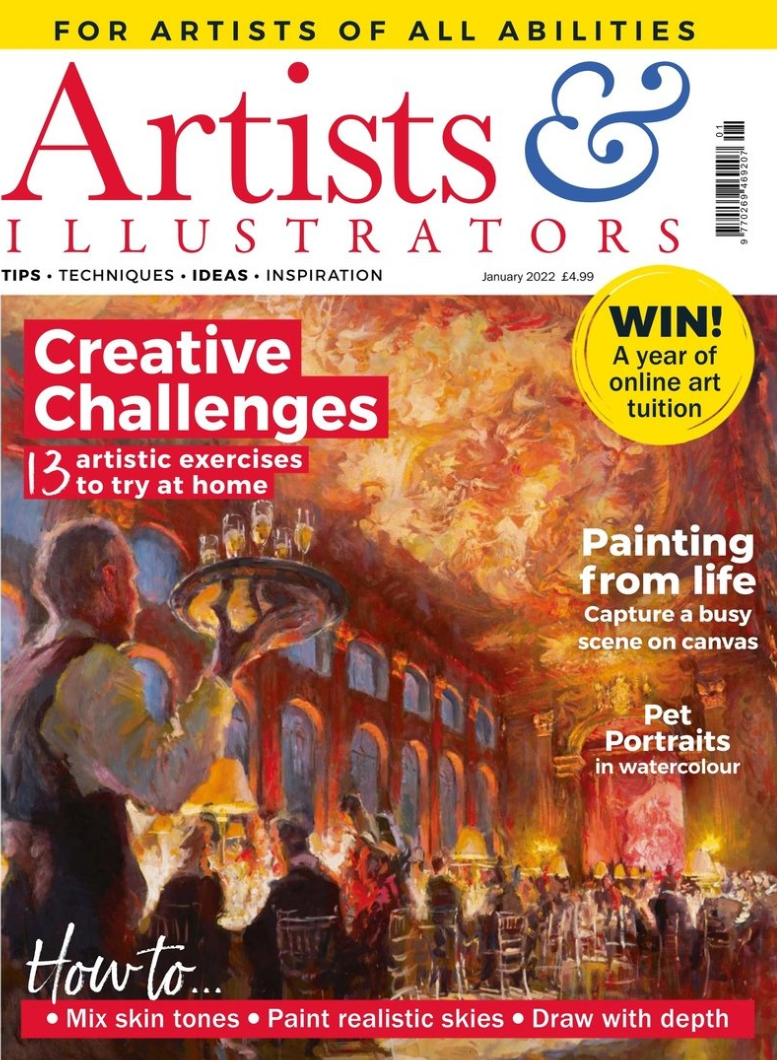 【外刊】《Artists & Illustrators（艺术家与插画师）》（2022全年合集，共13册）【PDF】 [962.5MB]