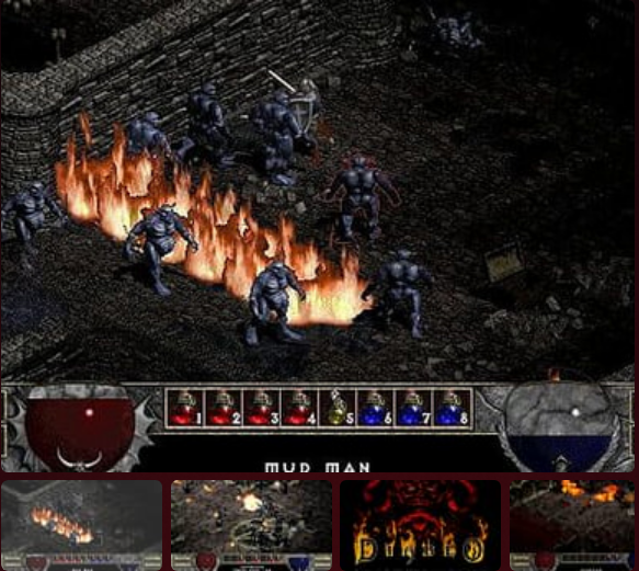 Diablo+Hellfire暗黑破坏神 电脑版 1.09v4  初代原版 [848MB]