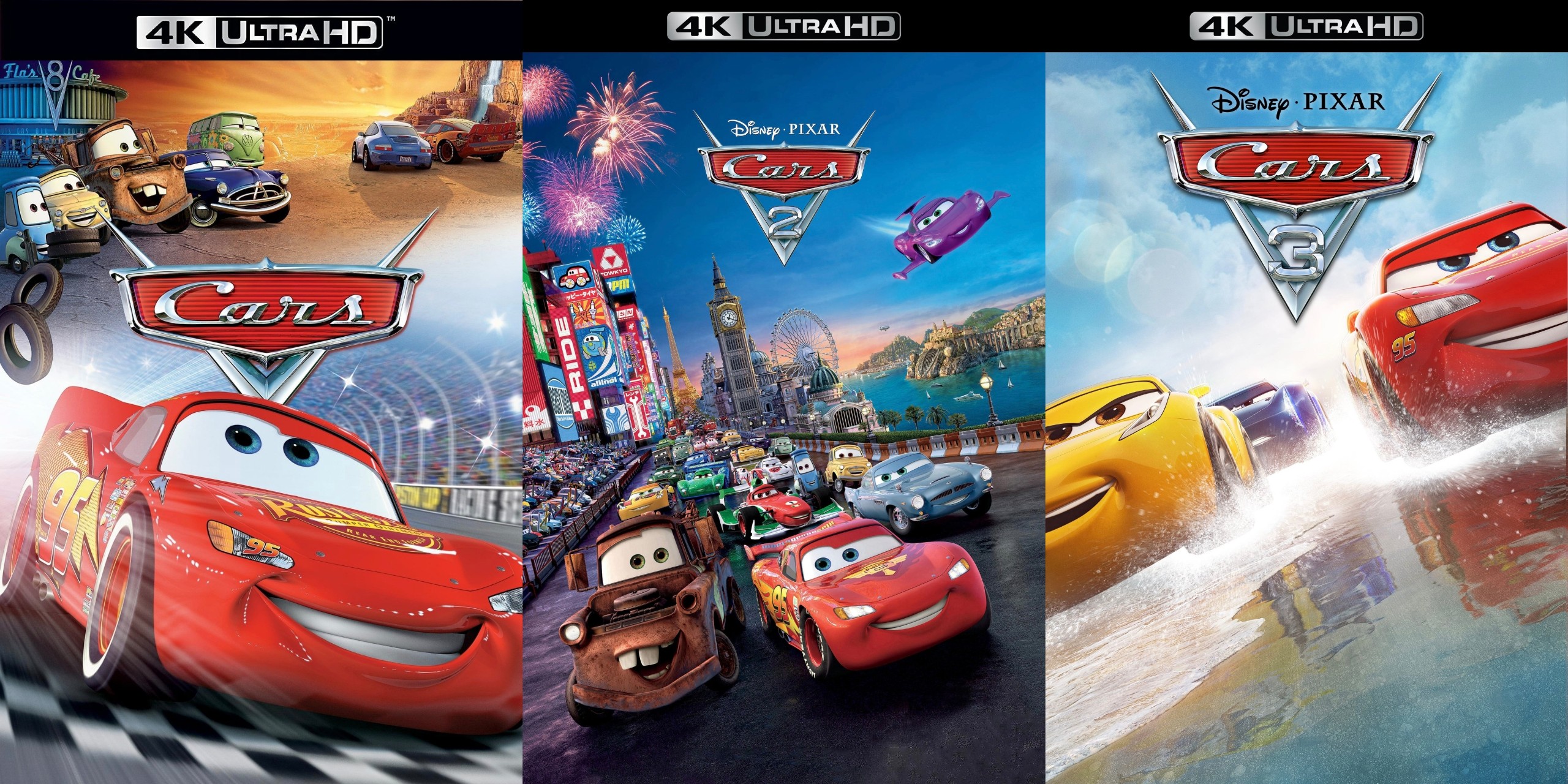 赛车总动员(三部合集)【4K REMUX UHD原盘】【HDR&杜比视界】【国粤台英音轨】【内封简繁英双语字幕】【157GB】