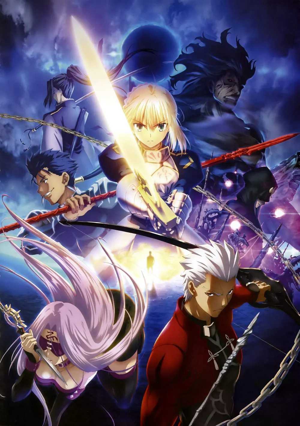 粤配日漫《命运之夜 Fate/stay night》2006-2020系列合集｜1080P 粤日双语内封中字｜共56.4G