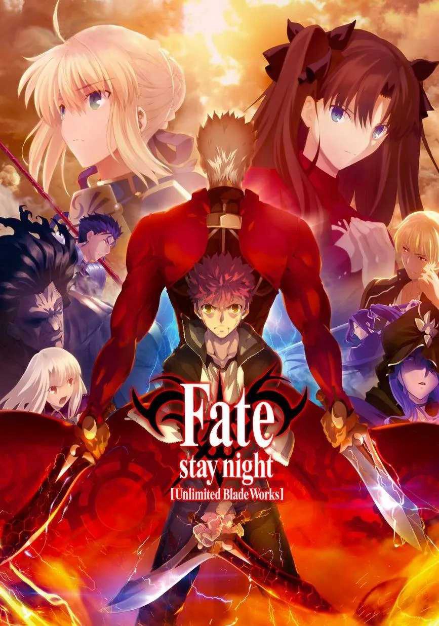 粤配日漫《命运之夜 Fate/stay night》2006-2020系列合集｜1080P 粤日双语内封中字｜共56.4G