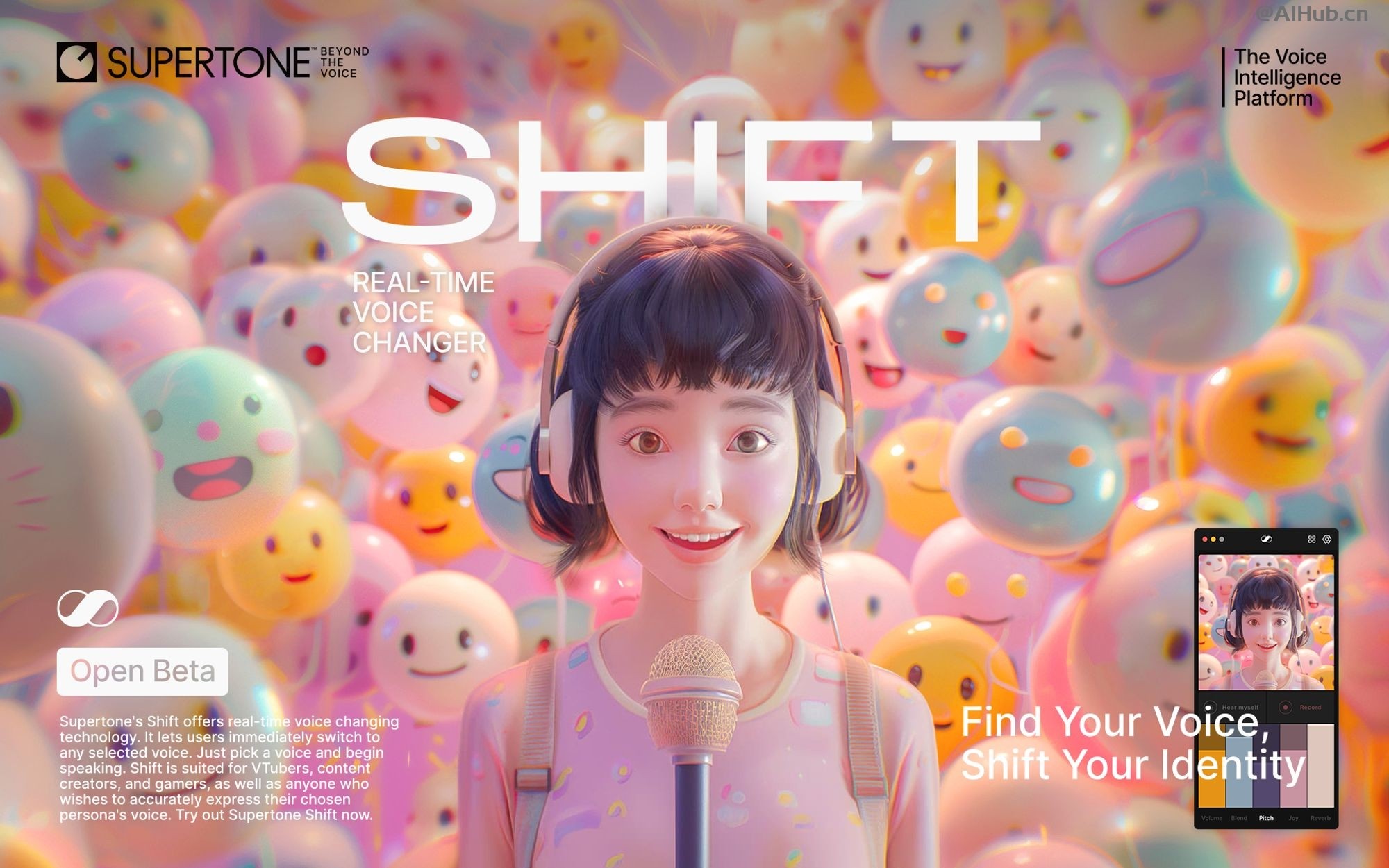 【window / MAC】AI实时变声器软件 Supertone Shift v0.12  199M