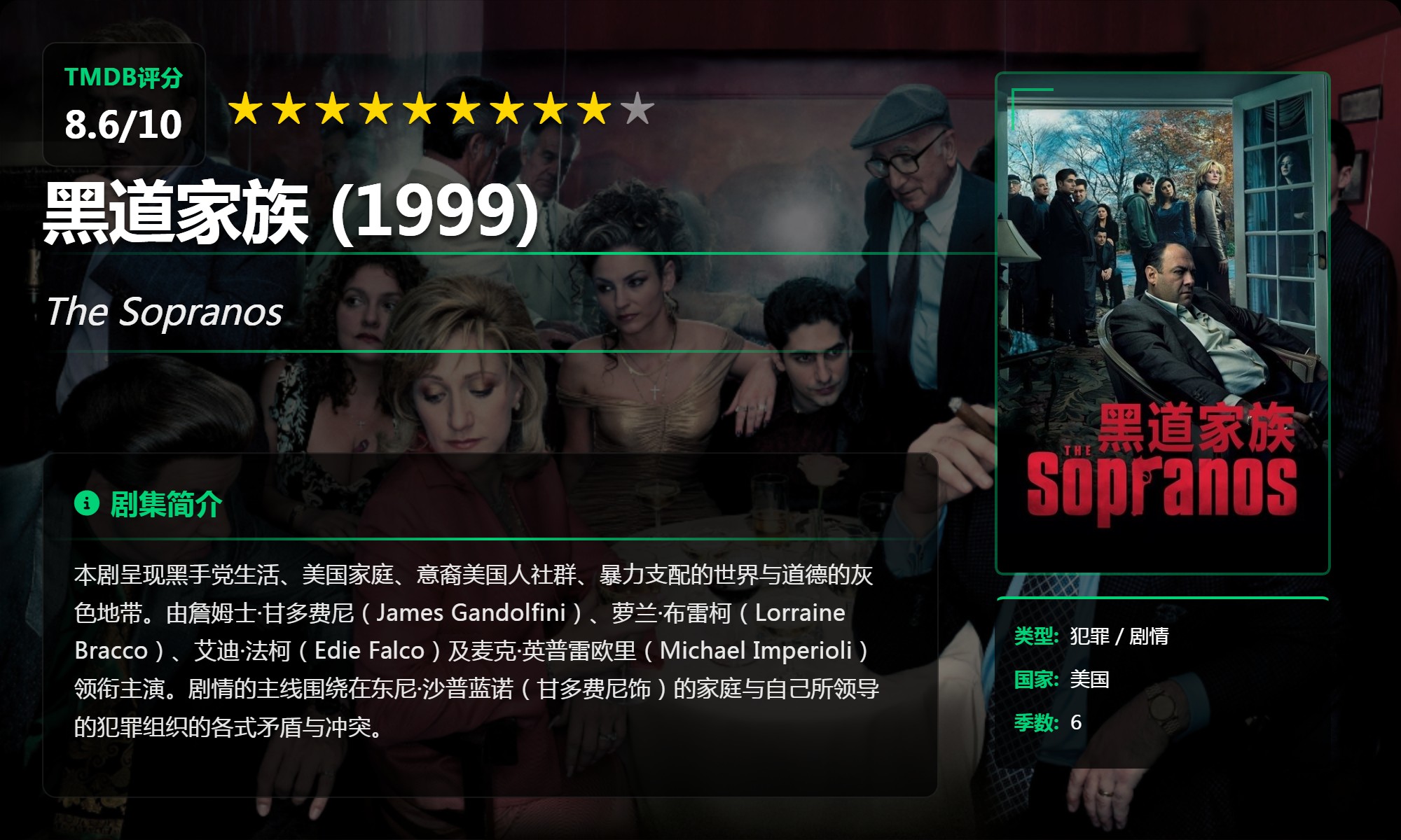  [HBO]  [TOP剧集]  [合集一]蓝光.1080P高码.未删减版.  [英语中文特效字幕]【959GB】