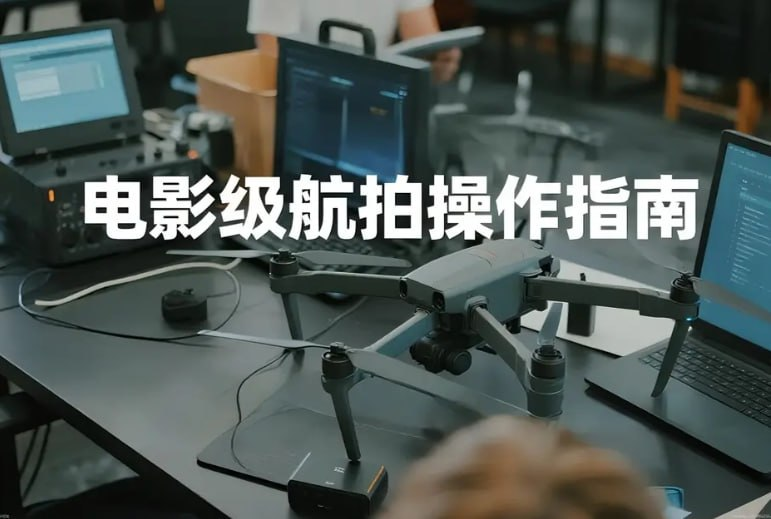 电影级航拍教程，大疆无人机全系手把手教学【5.9GB】
