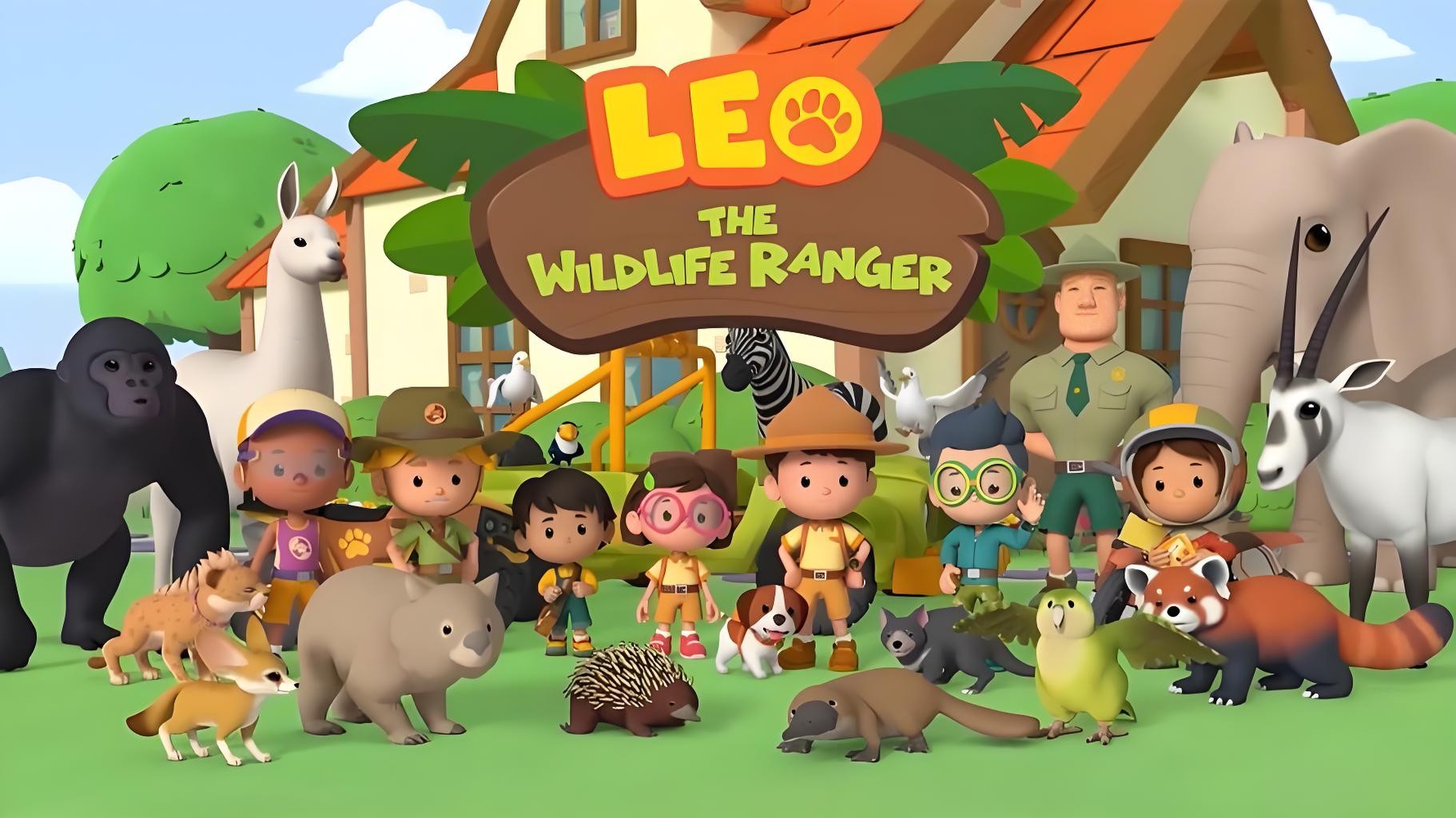 儿童知识类英语启蒙动画《动物小游侠 Leo The Wildlife Ranger》 5GB