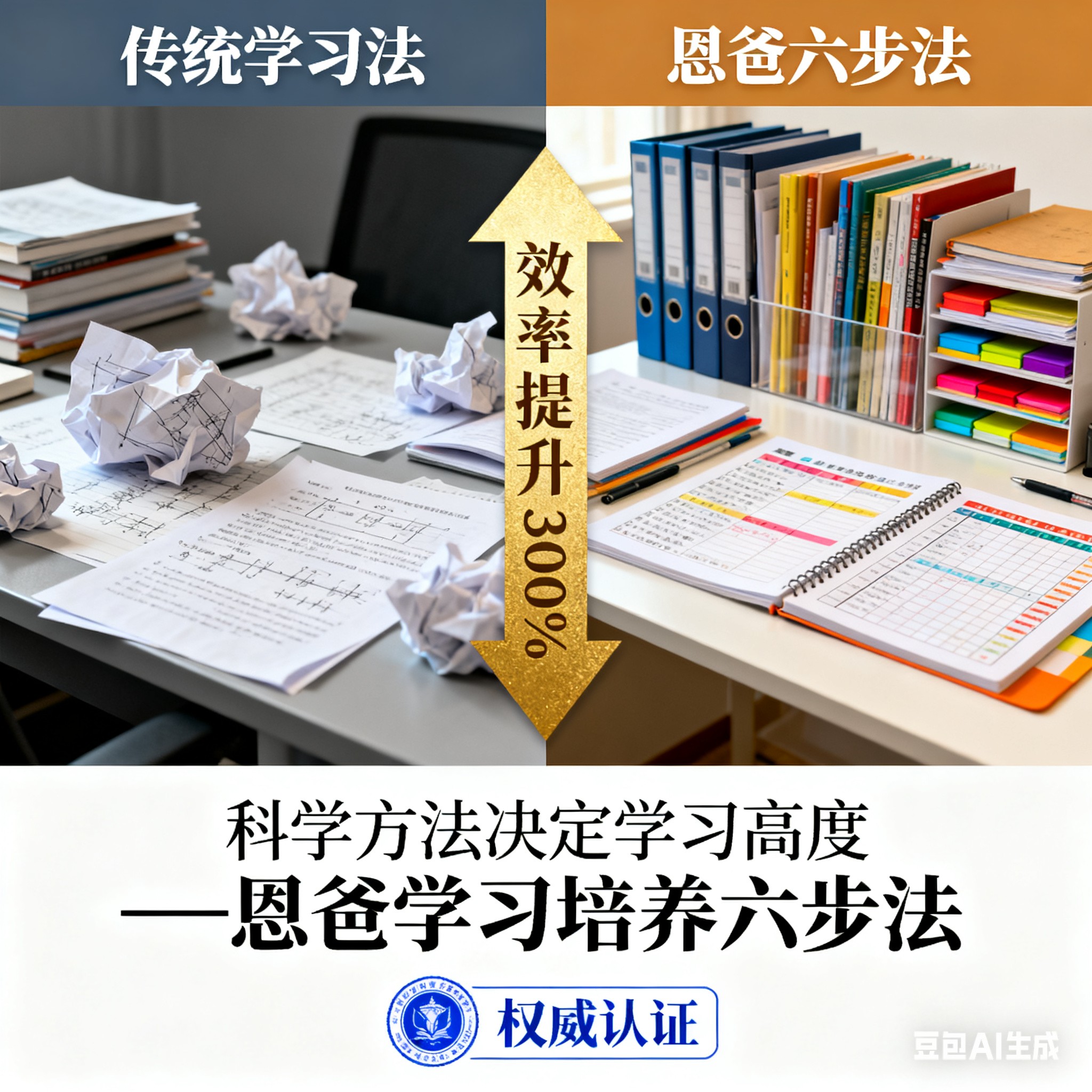 恩爸学习力培养六步法课程（寒暑假 超车） [2.5GB]