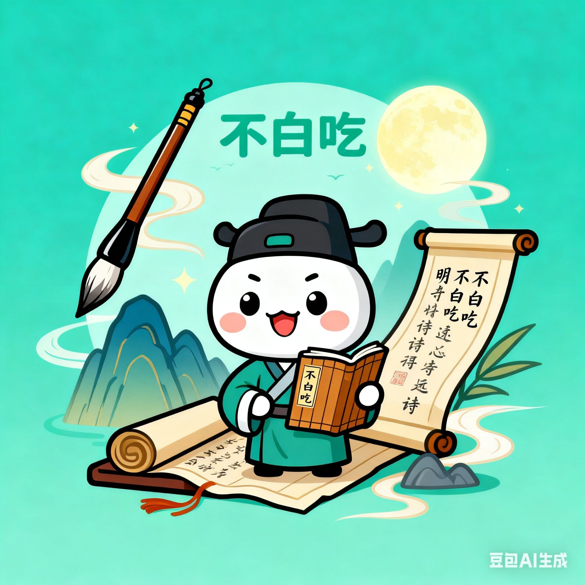  不白吃 古今诗词漫游记45集国学教育动画 [289.1MB]