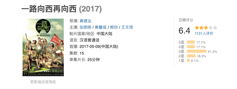 一路向西（2017）1080P   [中文字幕]  [42G]
