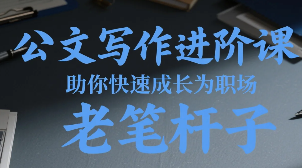 【教程】公文写作进阶课,助你快速成长为职场老笔杆子 mp4 【教程】公文写作进阶课,助你快速成长为职场老笔杆子 mp4